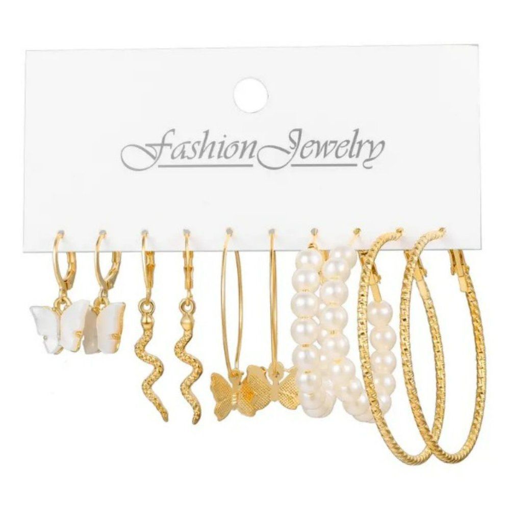 Set of Fashion Earrings